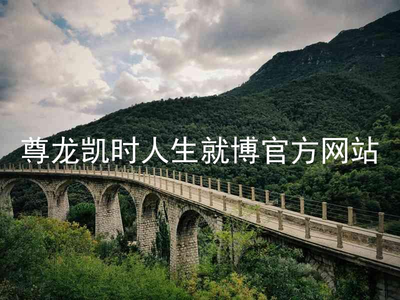 尊龙凯时人生就博官方网站